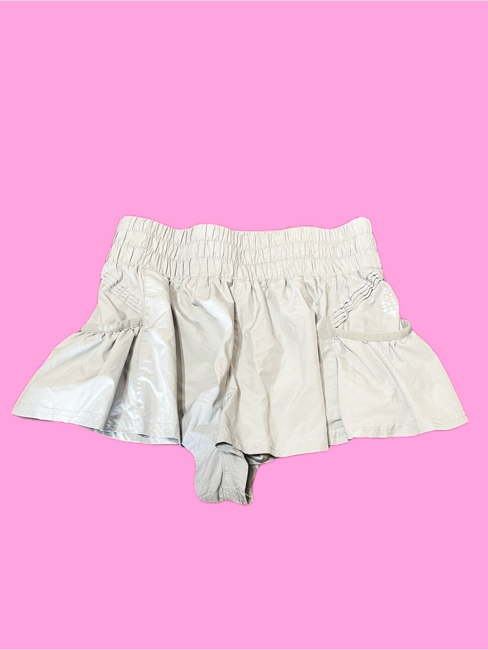 Free People Shorts, Silver Gray, Women's Size XS